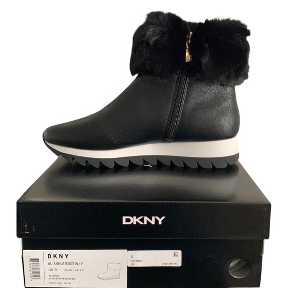 Dkny Shoes - DKNY Wedge Cuffed Winter Boots